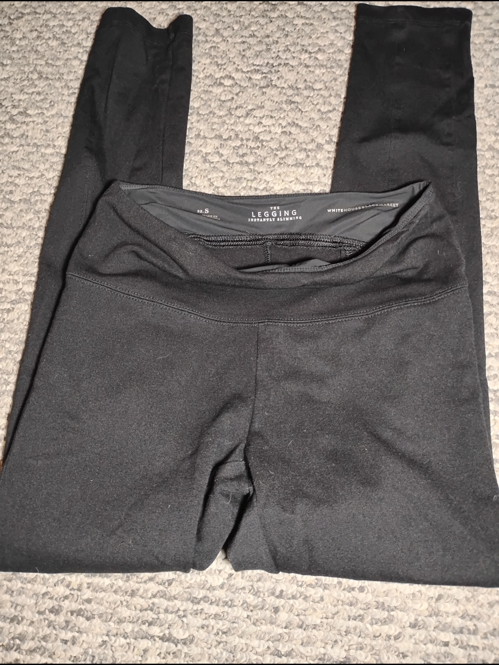 White House Black Market Black High-Waist Leggings